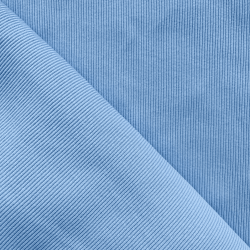 Ткань Кашкорсе, 420гм/2, 110см, цвет Светло-Голубой (на отрез)  в Абакане