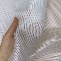 Сетка 3D трехслойная Air mesh 160 гр/м2, цвет Белый (на отрез)  в Абакане