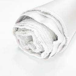 Мерный лоскут в рулоне Ткань Оксфорд 600D PU, цвет Белый 21,3м (№80,2)  в Абакане