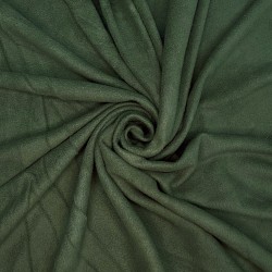 Флис Односторонний 130 гр/м2, цвет Темный хаки (на отрез)  в Абакане