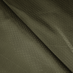 Ткань Оксфорд 300D Рип-Стоп СОТЫ, цвет Хаки (на отрез)  в Абакане