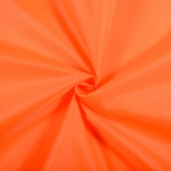 Ткань Оксфорд 210D PU, Ярко-Оранжевый (неон) (на отрез)  в Абакане