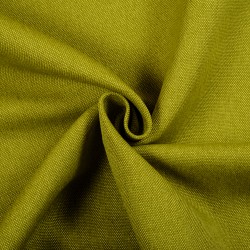 Ткань Рогожка (мебельная), цвет Зелёный (на отрез)  в Абакане