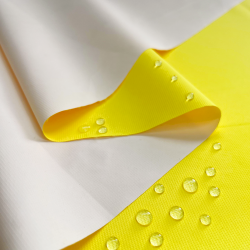 Водонепроницаемая Дышащая Мембранная ткань PU 10'000, цвет Жёлтый (на отрез)  в Абакане