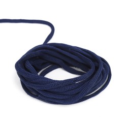 Шнур для одежды d-4.5мм, цвет Синий (на отрез)  в Абакане