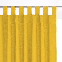 Штора уличная на Петлях (В-220*Ш-145) Желтая, (ткань Оксфорд 600)  в Абакане